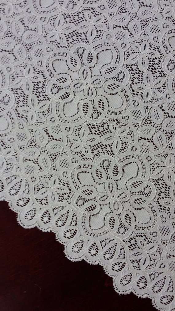Ecru lace fabric Lace To Love