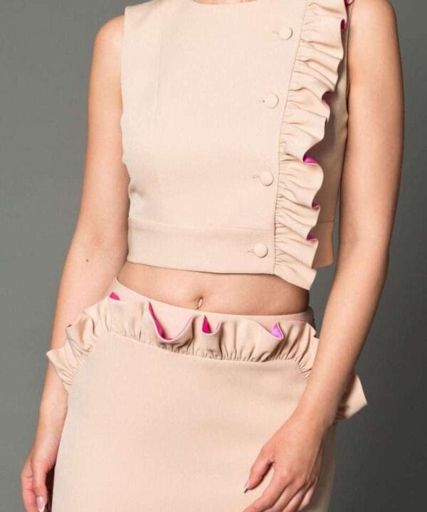 Beige skirt