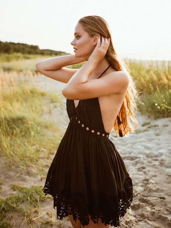Black Beach dress 36