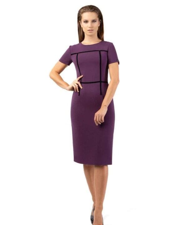 Dark lilac dress