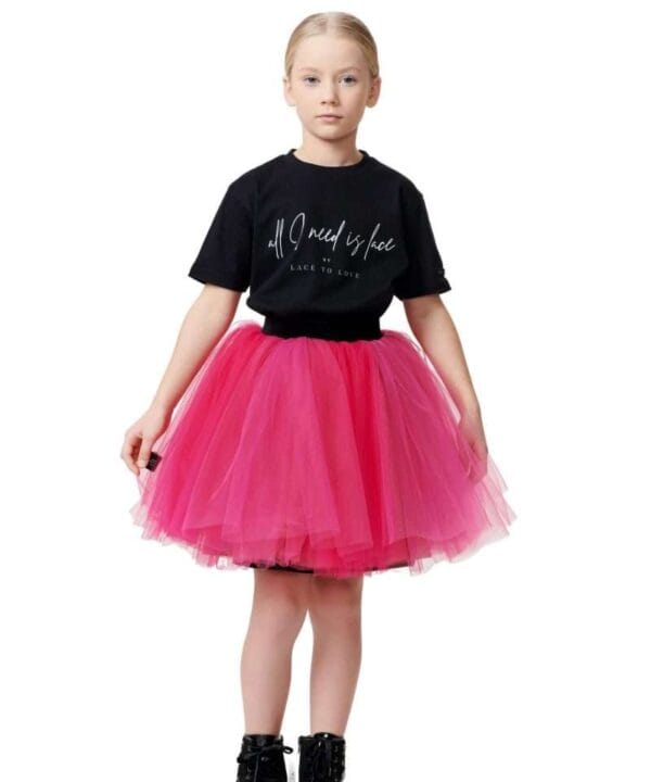 Pink girl skirt