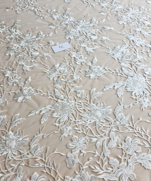 High quality wedding lace fabric by the meter