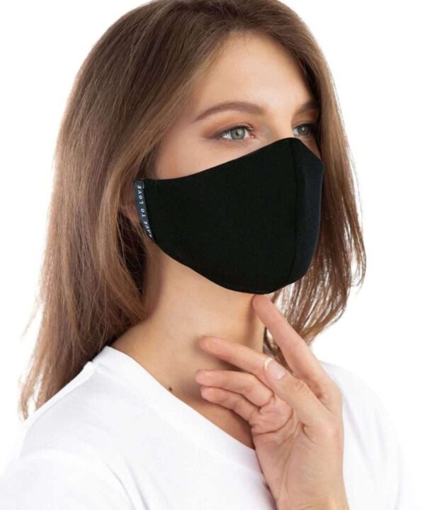 Black face mask