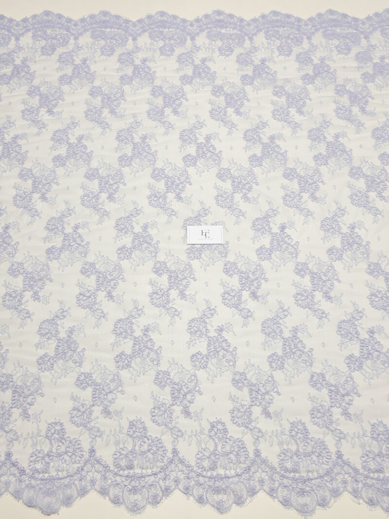 Purple wedding lace fabric sold by the meter online shop