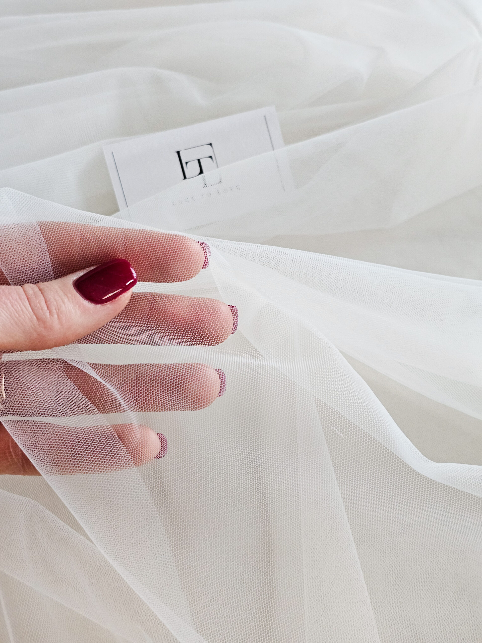 Bridal tulle fabric