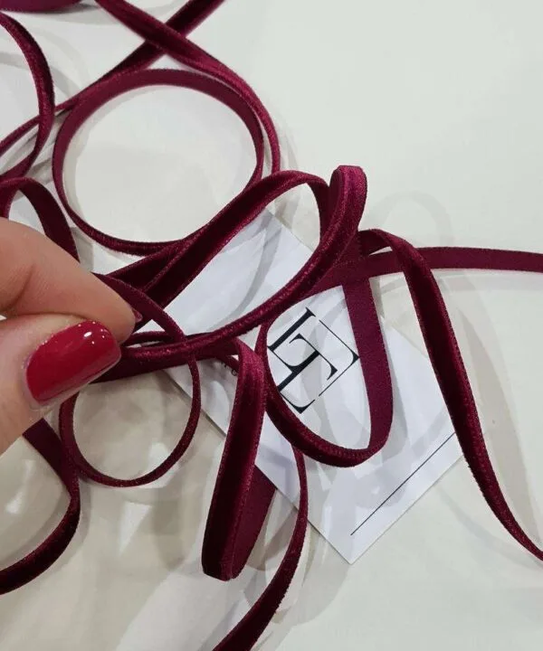 Purple/lilac velvet ribbon - Lace To Love