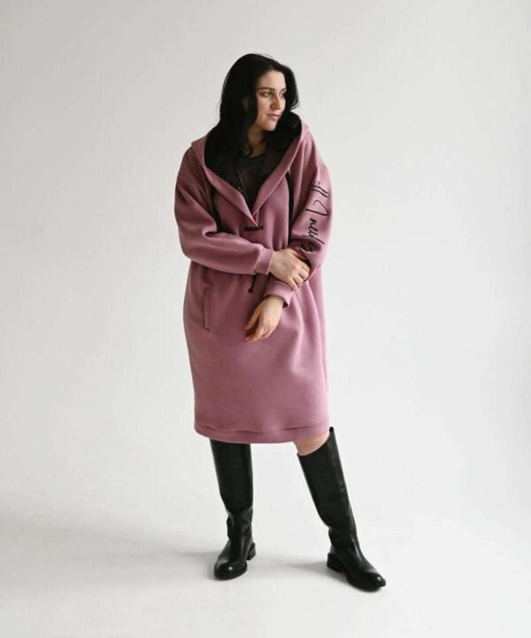 Pink cosy hoodie