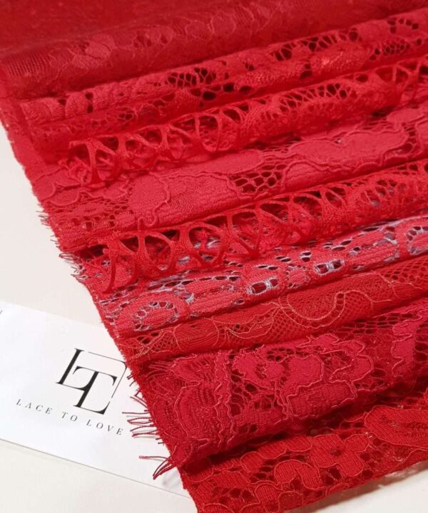 Lace scraps set of 5 pieces