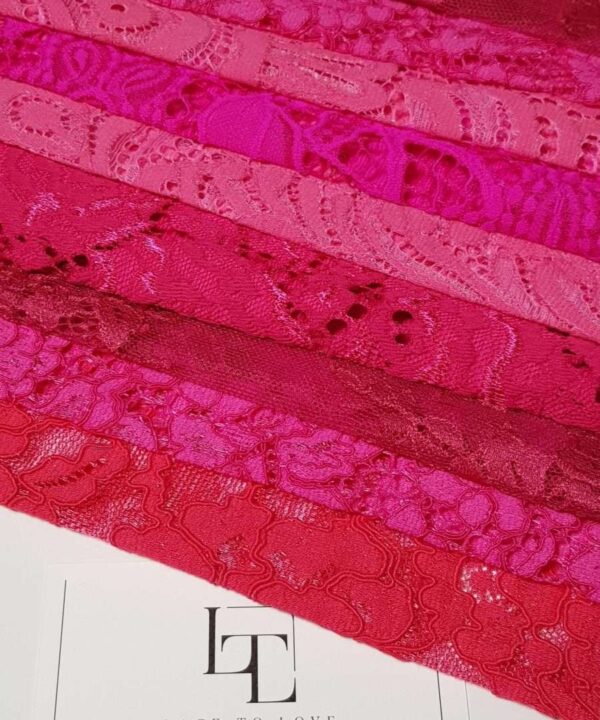 Lace scraps set of 5 pieces