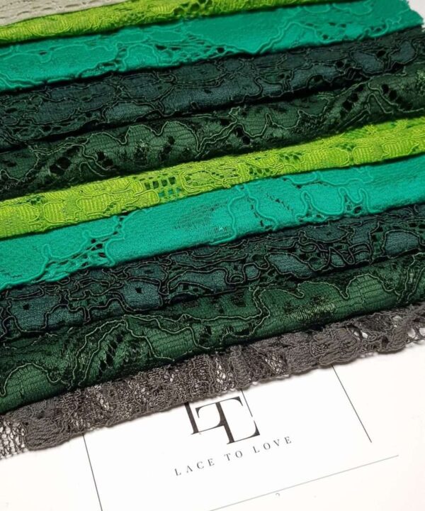Lace scraps set of 5 pieces