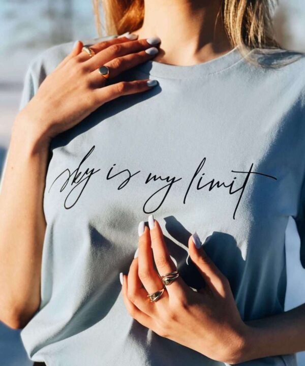 T-shirt Sky is my limit