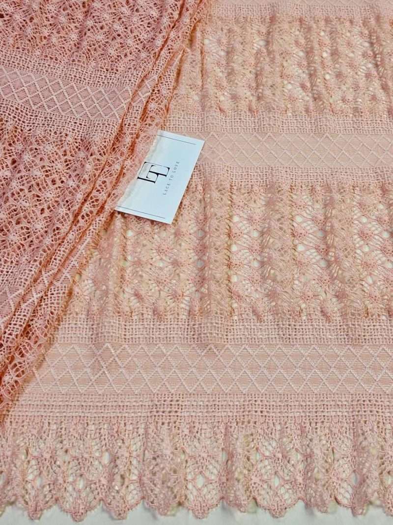 Heavy-Pink-lace-fabric
