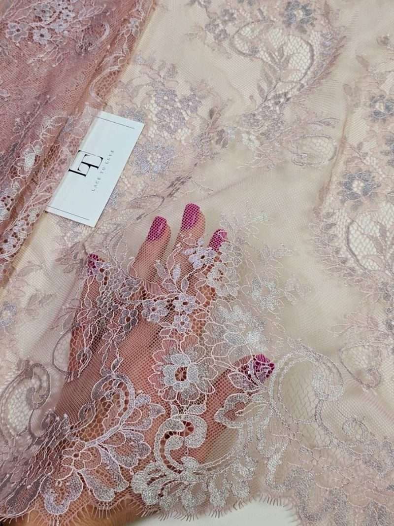 Delicate-silver-pink-lace-fabric