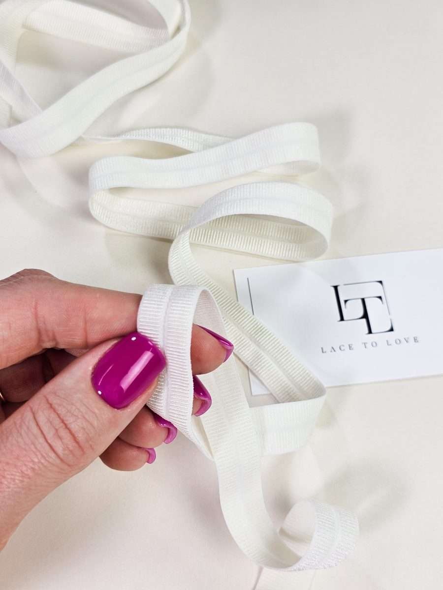 High quality ivory lingery ribbon trimming by the meter