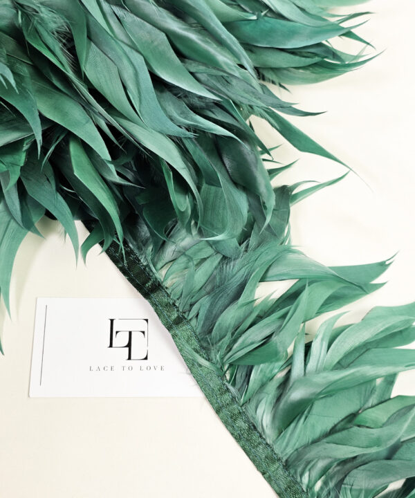 Luxury goose feather fringe shop online Europe
