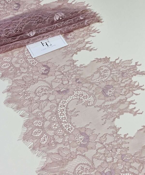 lilac lace trim fabric online shop delivery