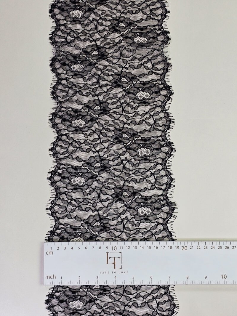Black lace ribbon sold by the yard