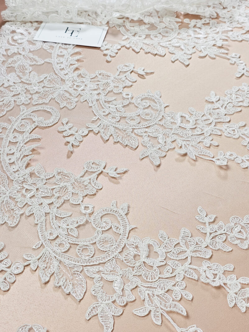 Luxury embroidered lace trimming online shop delivery