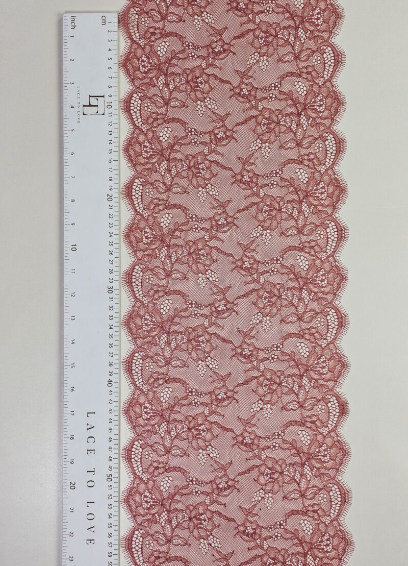 Brown lace edging sold by the meter online shop