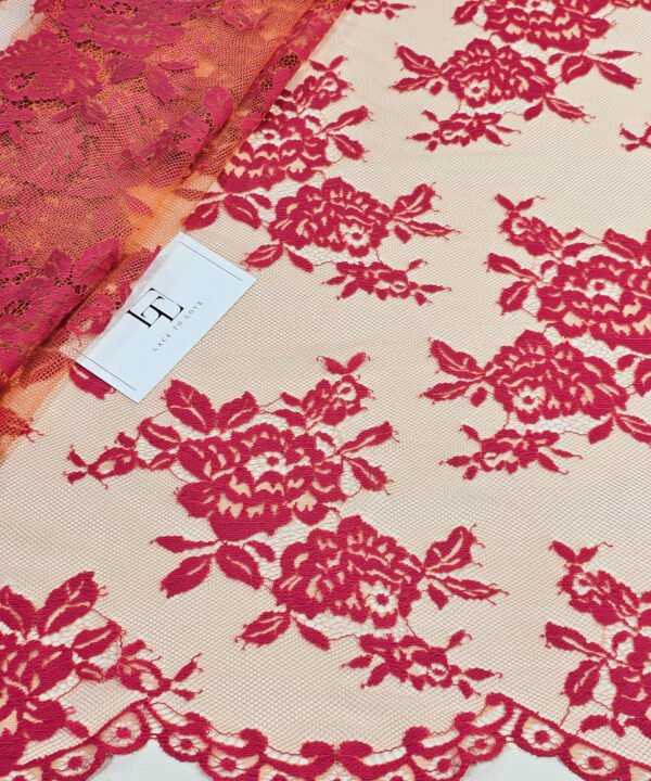 High quality bridal lace fabric by the meter