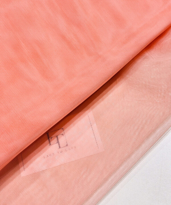 Pink delicate luxury tulle fabric