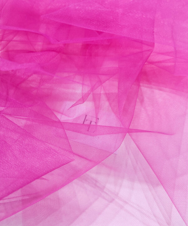 Pink delicate luxury tulle fabric