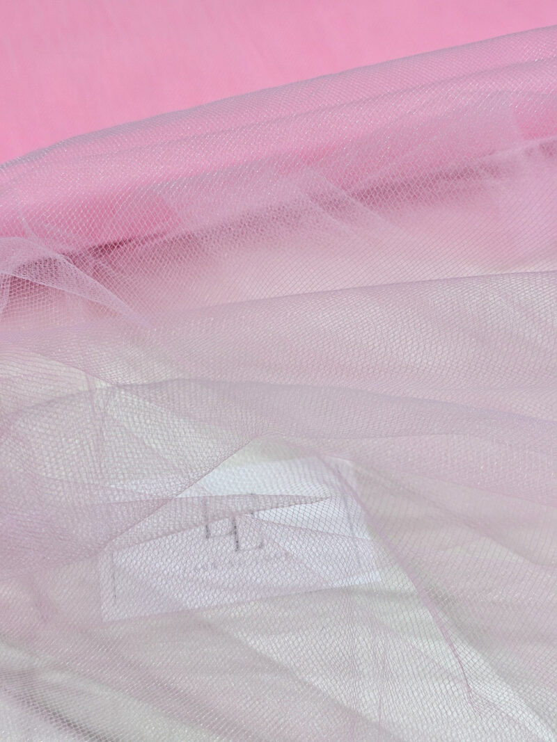 Baby pink bridal tulle fabric online shop