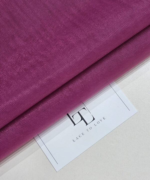 Lilac delicate luxury tulle fabric