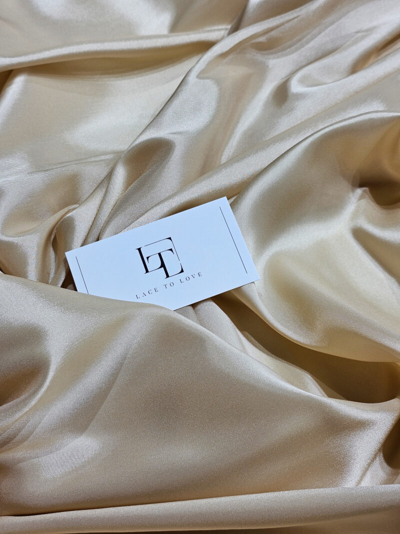 Skin color elastic bridal lining fabric