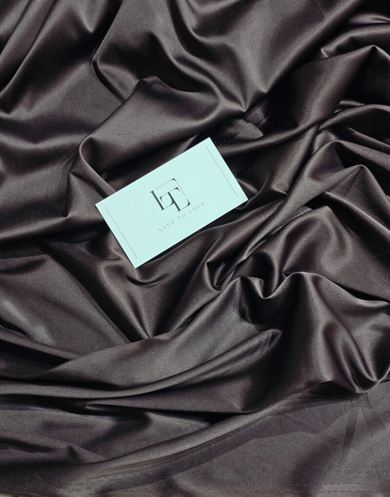 Satin fabric for dresses gowns