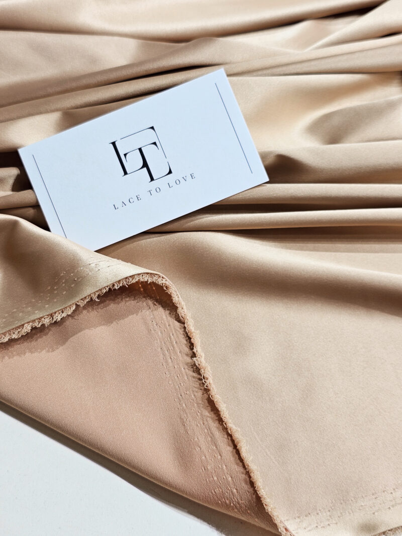 Satin fabric for dresses gowns