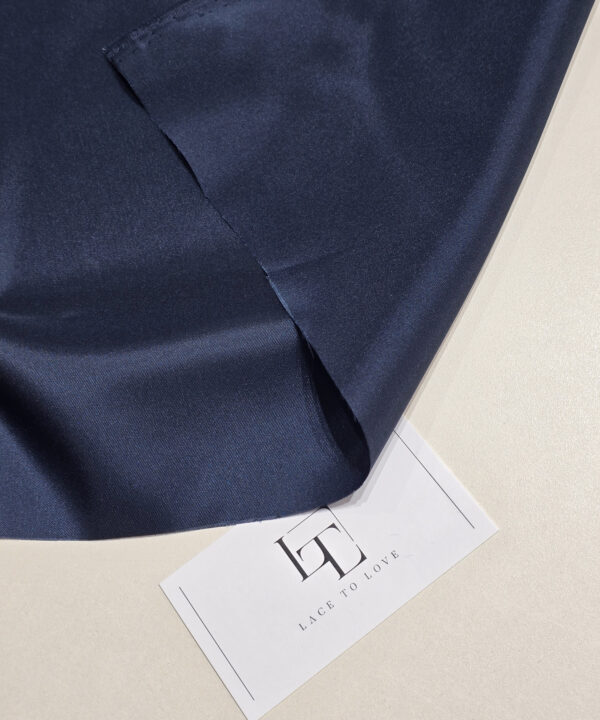 Royal blue stretch wedding lining fabric