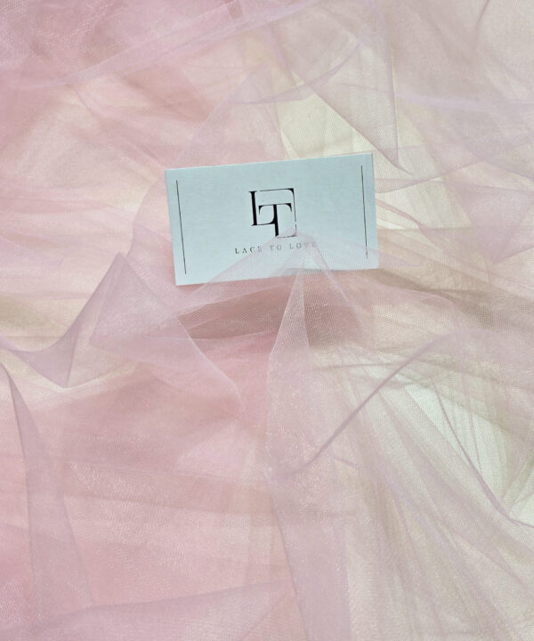 Light pink wedding tulle fabric buy online
