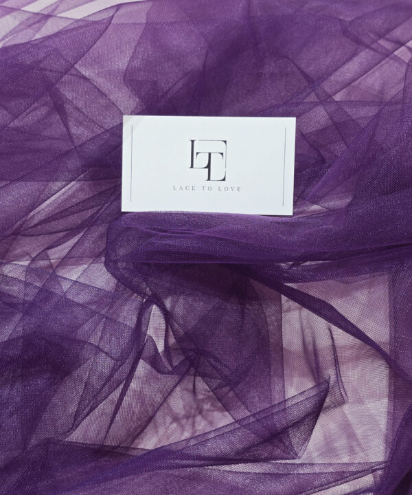 Lilac wedding tulle fabric buy online