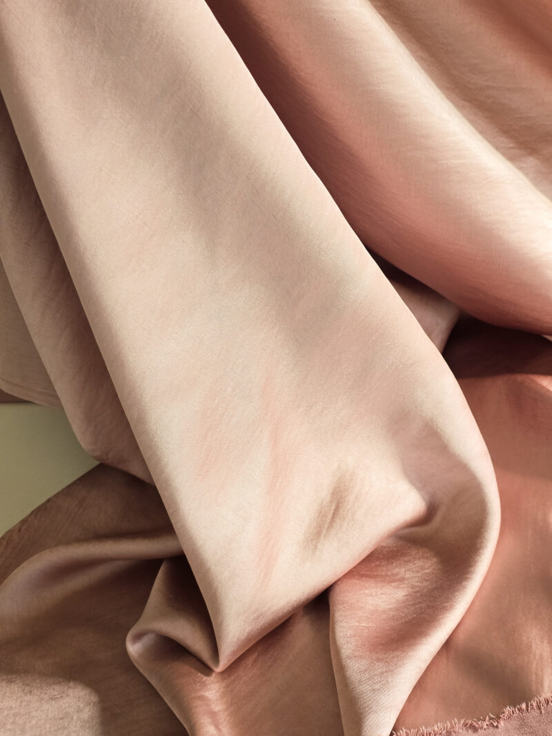 Sand washed stretch satin fabric for dresses gowns