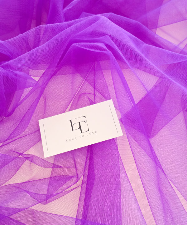 Lilac wedding tulle fabric buy online