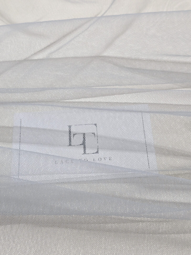 Grey wedding tulle fabric buy online