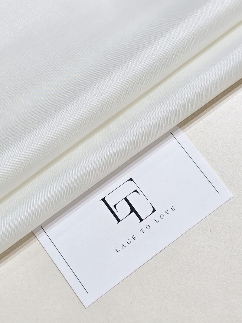 Ivory lining fabric