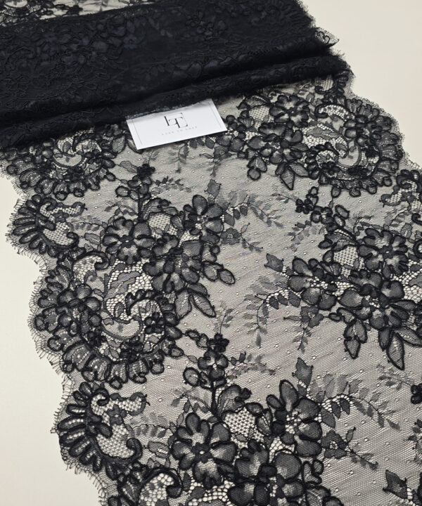 Lace trim fabric online shop delivery