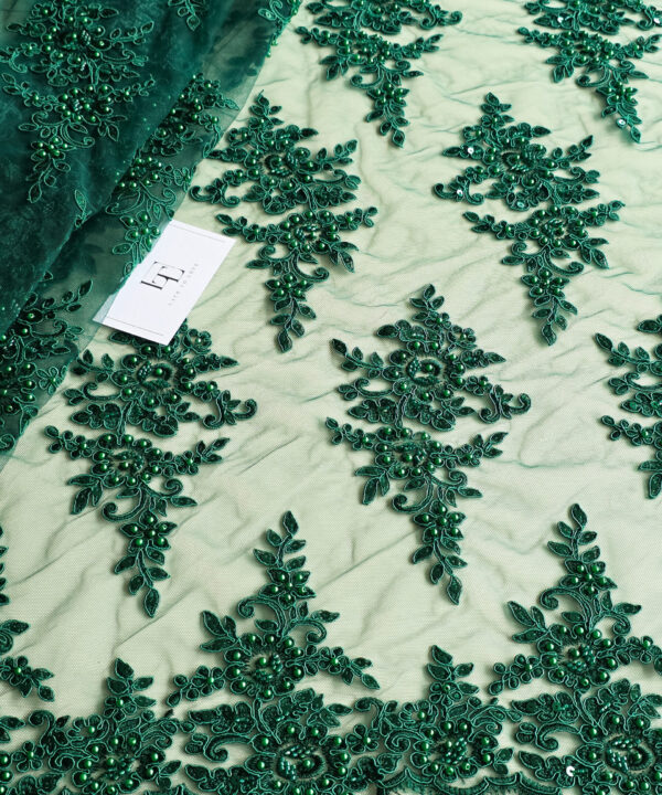 Beads lace fabric online shop delivery